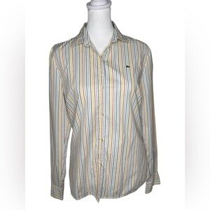 Lacoste Vintage Y2K  Striped button-up Shirt - Multicolor